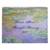 Claude Monet Beauful Schilderachtig Fine Art Kalender (Hoes)