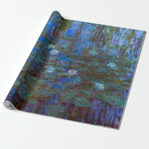 Claude Monet - Blauwe Waterlelies Cadeaupapier