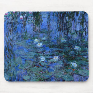 Claude Monet Blauwe Waterlelies Muismat
