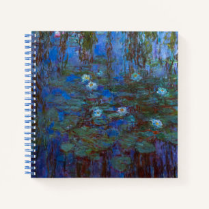 Claude Monet - Blauwe Waterlelies Notitieboek