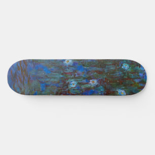 Claude Monet - Blauwe Waterlelies Persoonlijk Skateboard