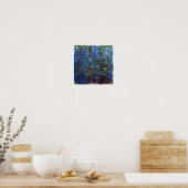 Claude Monet - Blauwe Waterlelies Poster (Keuken)