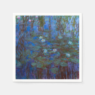 Claude Monet - Blauwe Waterlelies Servet