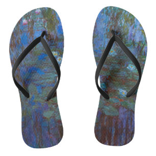 Claude Monet - Blauwe Waterlelies Teenslippers