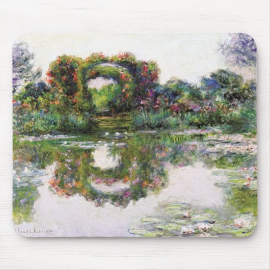 Claude Monet , bloeiende kerken , Giverny Muismat (Voorkant)
