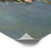 Claude Monet - bloemen in een vaas Poster (Hoek)