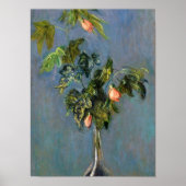 Claude Monet - bloemen in een vaas Poster (Voorkant)