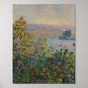Claude Monet - bloemkool te Vetheuil Poster