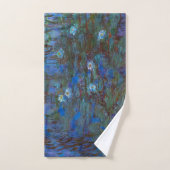 Claude Monet - Blue Water Lilies Bad Handdoek (Handdoek)