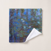 Claude Monet - Blue Water Lilies Bad Handdoek (Wasdoekje)