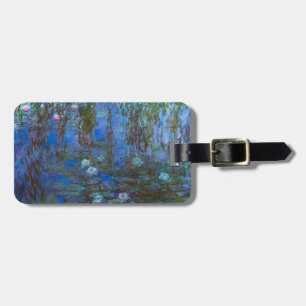 Claude Monet - Blue Water Lilies Bagagelabel