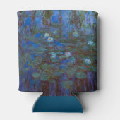 Claude Monet - Blue Water Lilies Blikjeskoeler (Achterkant)