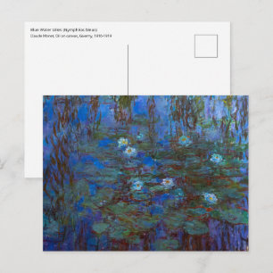 Claude Monet - Blue Water Lilies Briefkaart