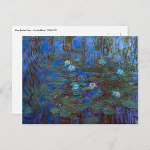 Claude Monet - Blue Water Lilies Briefkaart
