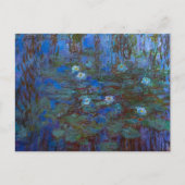 Claude Monet - Blue Water Lilies Briefkaart (Voorkant)