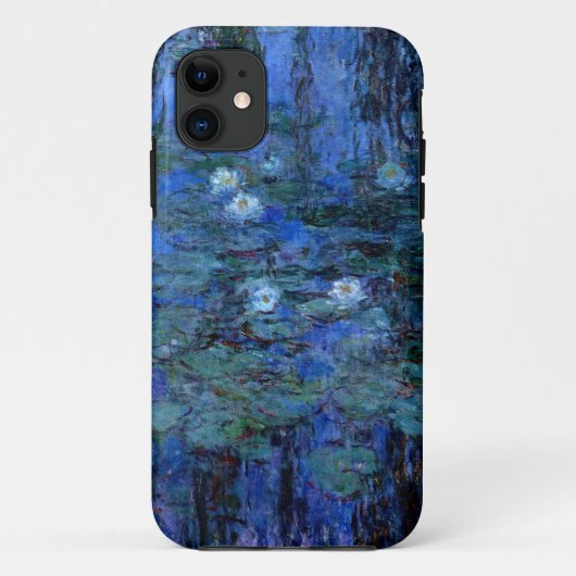 Claude Monet Blue Water Lilies Case-Mate iPhone Case (Achterkant)