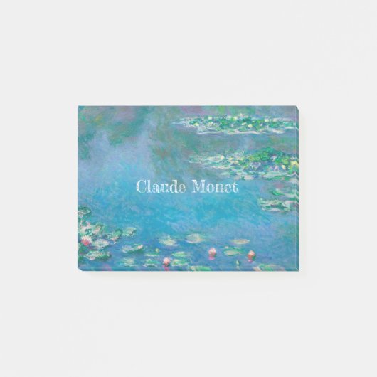 Claude Monet Blue Water Lilies Classic Post-it® Notes (Voorkant)