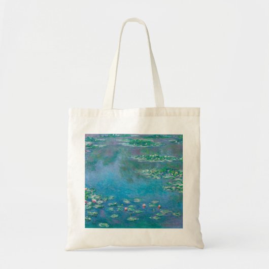 Claude Monet Blue Water Lilies Classic Tote Bag (Voorkant)