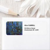 Claude Monet - Blue Water Lilies Etiket (Insitu)