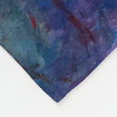 Claude Monet - Blue Water Lilies Fleece Deken (Hoek)