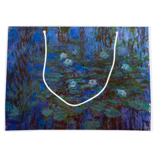 Claude Monet - Blue Water Lilies Groot Cadeauzakje (Voorkant)