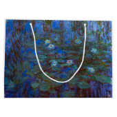 Claude Monet - Blue Water Lilies Groot Cadeauzakje (Achterkant)