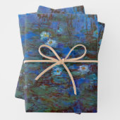 Claude Monet - Blue Water Lilies Inpakpapier Vel (In situ)
