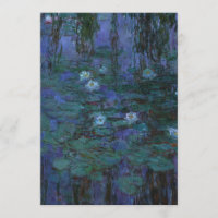 Claude Monet - Blue Water Lilies