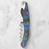 Claude Monet - Blue Water Lilies Kurkentrekker (Voorkant)