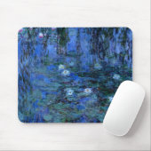 Claude Monet Blue Water Lilies Muismat (Met muis)