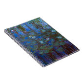 Claude Monet - Blue Water Lilies Notitieboek (Rechterzijde)