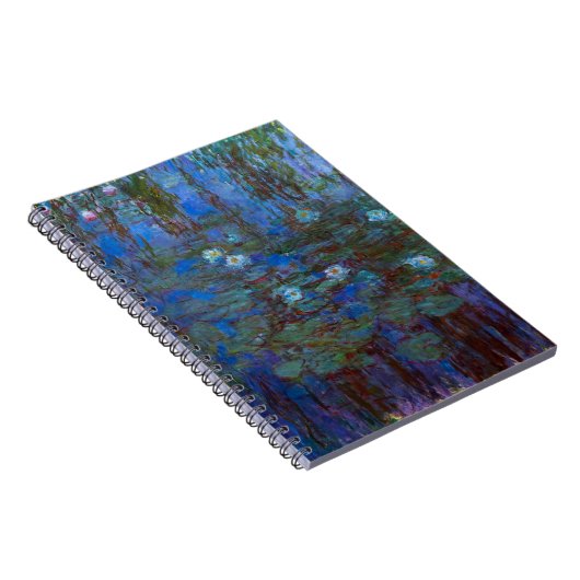 Claude Monet - Blue Water Lilies Notitieboek (Rechterzijde)