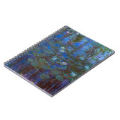 Claude Monet - Blue Water Lilies Notitieboek (Linkerzijde)