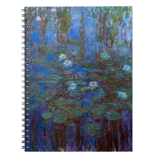 Claude Monet - Blue Water Lilies Notitieboek (Voorkant)