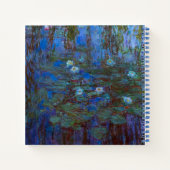 Claude Monet - Blue Water Lilies Notitieboek (Achterkant)