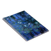 Claude Monet Blue Water Lilies Notitieboek (Rechterzijde)