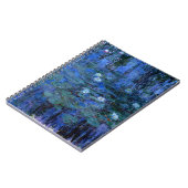 Claude Monet Blue Water Lilies Notitieboek (Linkerzijde)