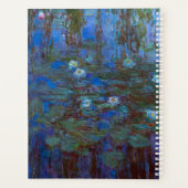 Claude Monet - Blue Water Lilies Planner (Achterkant)