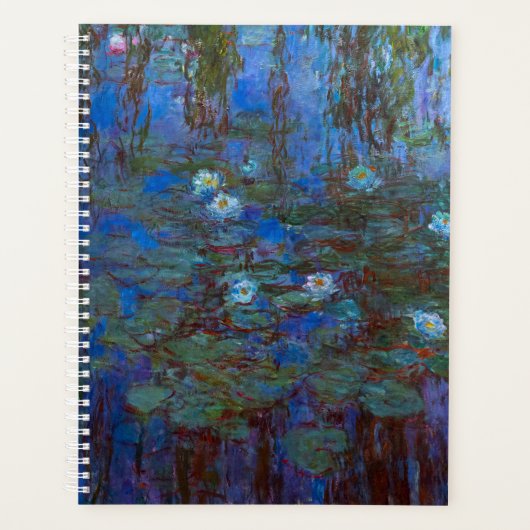 Claude Monet - Blue Water Lilies Planner (Voorkant)