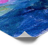 Claude Monet - Blue Water Lilies Poster (Hoek)