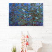 Claude Monet - Blue Water Lilies Spandoek (Insitu)