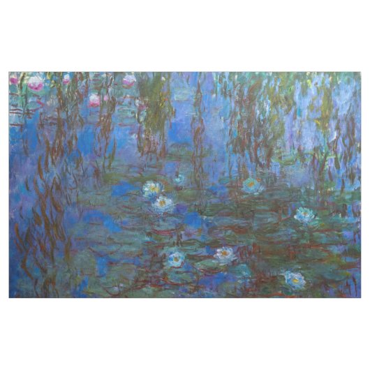 Claude Monet - Blue Water Lilies Stof (Yard (91,4 cm))