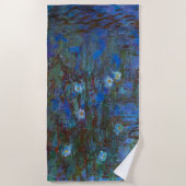 Claude Monet - Blue Water Lilies Strandlaken (Voorkant)