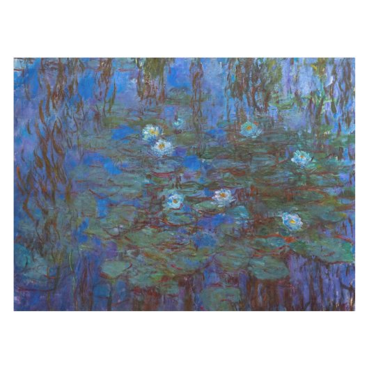 Claude Monet - Blue Water Lilies Tafelkleed (Voorkant (Horizontaal))