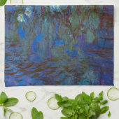 Claude Monet - Blue Water Lilies Theedoek (Gevouwen)