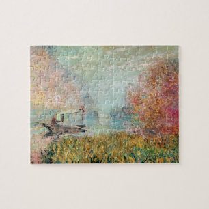 Claude Monet   Boat Studio op de zegen Legpuzzel