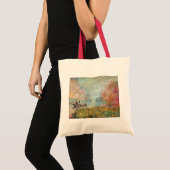 Claude Monet | Boat Studio op de zegen Tote Bag (Voorkant (product))