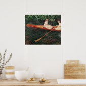Claude Monet | Boating op de Epte Poster (Keuken)