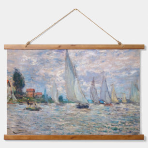 Claude Monet - Boats Regatta in Argenteuil Hangend Wandkleed