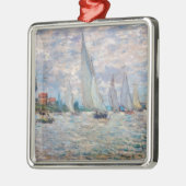 Claude Monet - Boats Regatta in Argenteuil Metalen Ornament (Links)